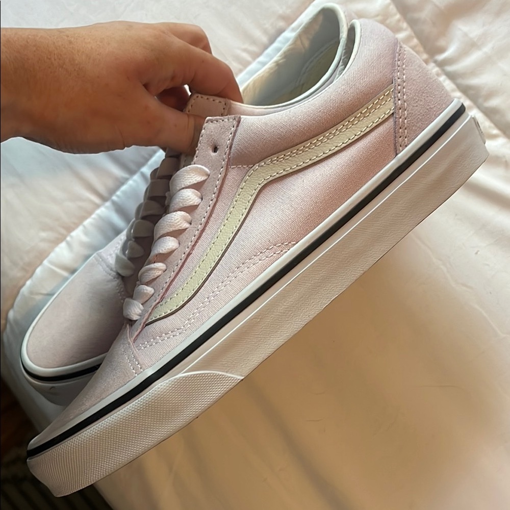 Vans Pink Old Skool Sneakers Classic Skate Style